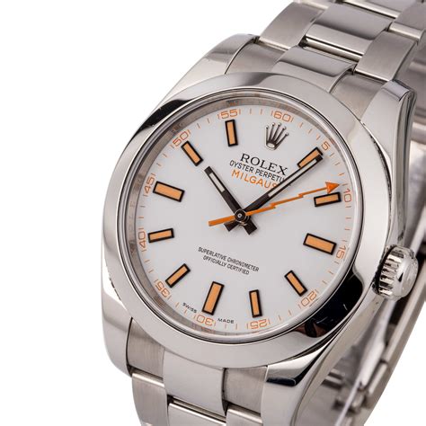 rolex milgauss white|new rolex milgauss 2023.